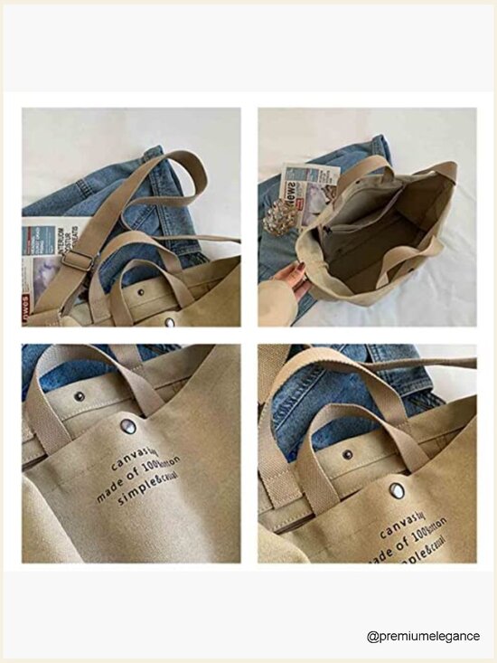Amazon.com: Lauthen.S Grunge Bag Canvas Hobo Crossbody  Large Canvas Tote Bag Shoulder Work Crossbody Hobo Vintage Grunge